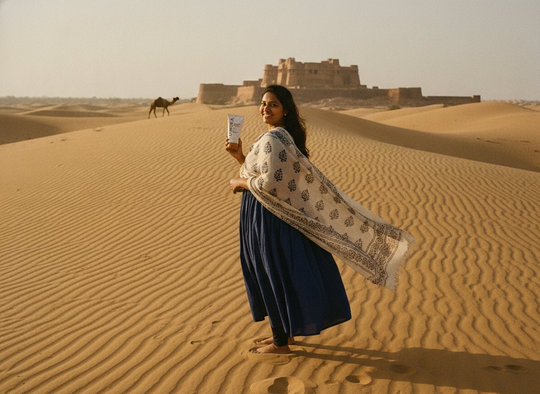 Wherever the sun finds you — Jaisalmer