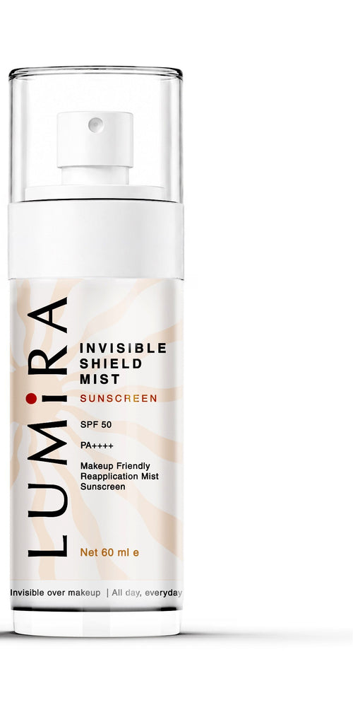Lumira Invisible Shield Mist SPF 50 — the pack