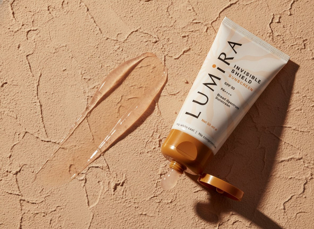 The base: sheer SPF 50 gel-cream